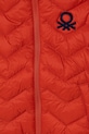 CHLAPEC United Colors of Benetton vesta s kapucí dětská 2TWDGJ00G.P.Stagionale oranžová