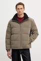 Calvin Klein Jeans kurtka puchowa dwustronna LV04RE500G zielony SS26