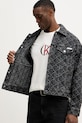Calvin Klein Jeans kurtka jeansowa LV04RE773G czarny