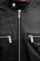Karl Lagerfeld kurtka skórzana 561421.555022 czarny