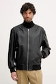 BOSS Orange kurtka skórzana Jakri czarny 50552151
