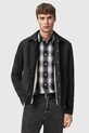 AllSaints kurtka bez kaptura czarny M041OD
