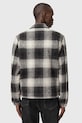 AllSaints kurtka koszulowa bawełniana M059OD szary SS26