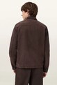 AllSaints kurtka bawełniana M080OB brązowy SS26