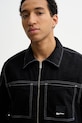 Karl Lagerfeld Jeans kurtka jeansowa czarny B1M14020