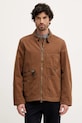 Barbour kurtka bawełniana bez kaptura brązowy MCA1083