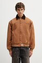 Carhartt WIP OG Santa Fe Jacket krótka kurtka bawełniana męska brązowy I036240.00SB7