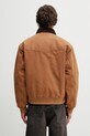 Odzież Carhartt WIP OG Santa Fe Jacket krótka kurtka bawełniana męska I036240.00SB7 brązowy