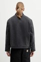 Odzież Carhartt WIP kurtka bawełniana OG Detroit Jacket I036259.89B7 czarny