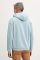 Odzież Mammut bluza z kapturem męska bawełniana 1014.07410 turkusowy