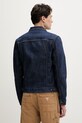 Odzież Guess Jeans kurtka jeansowa M6RN33.D002G granatowy