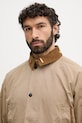 Barbour giacca di mezza stagione da uomo con cotone Bedale beige MCA1091