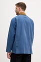 Odzież Barbour kurtka przejściowa męska z bawełną Bedale MCA1091 niebieski