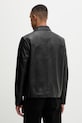 Odjeća Calvin Klein jakna za muškarce od kože LV04LF423G crna