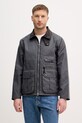 Barbour kurtka przejściowa męska bawełniana szary MWX2536