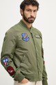 Alpha Industries kurtka bomber MA-1 TT Flying Tigers Light zielony 156129.01