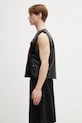 Alpha Industries leather vest X-Force 266108 black SS26