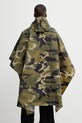Odzież Alpha Industries Packable Rain Cape kurtka przeciwdeszczowa męska 266117 zielony