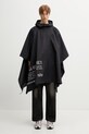 Alpha Industries Packable Rain Cape kurtka przeciwdeszczowa męska czarny 266117