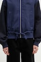 Axel Arigato geacă bomber Archer Bomber Jacket bleumarin A3764004