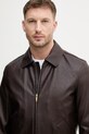 Sisley krátka bunda pánska hnedá 21DYSN04K
