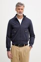 United Colors of Benetton krótka kurtka męska z bawełną granatowy 28AUUN075