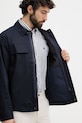 United Colors of Benetton prechodná bunda pánska s prímesou ľanu 2ITGUN074