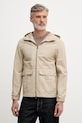 United Colors of Benetton giacca corta da uomo in cotone beige 2OAEUN076