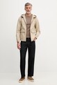 United Colors of Benetton коротка куртка чоловіча бавовняна 2OAEUN076 бежевий SS26