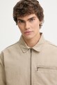 Levi's kurtka jeansowa CRISTOBAL GARAGE beżowy 005BL.0003