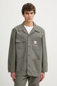 Levi's kurtka bawełniana UPDATED TO BROADWAY x WORKWEAR nieocieplane zielony 003B0.0004