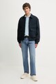 Levi's kurtka jeansowa CORTLAND JACKET 005AM granatowy SS26