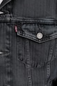 Levi's giacca di jeans RELAXED FIT A5782.0086 nero