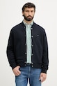 Tommy Hilfiger giacca bomber da uomo in cotone blu navy MW0MW42470