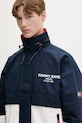 Tommy Jeans přechodová bunda pánská námořnická modř DM0DM22739