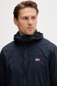 Tommy Jeans prechodná bunda pánska tmavomodrá DM0DM23112