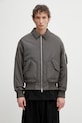 Maison Kitsuné Bomber kurtka męska zielony QM02206WQ4079