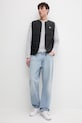 Tommy Jeans bezrękawnik męski DM0DM23069 czarny SS26