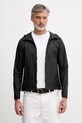 BOSS Green pánska krátka bunda čierna 50558877