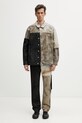 Rick Owens DRKSHDW Jumbo Worker krótka kurtka jeansowa męska DU01F4761.COMW1A