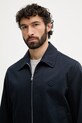 BOSS kratka jakna za muškarce od pamuka s elastanom Carinho mornarsko plava 50563156