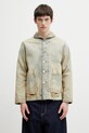 Kenzo WorkwearJacket kurtka jeansowa męska beżowy FG55DV1146Q8
