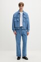 Filling Pieces дънково яке мъжко от деним Washed 422560501260.154 син SS26