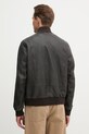 Odzież Aeronautica Militare kurtka bomber skórzana PN5062U100535 brązowy