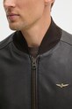 Aeronautica Militare kurtka bomber skórzana PN5062U100535 brązowy