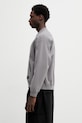 Bavlnená mikina NEIGHBORHOOD PLAIN SWEAT ZIP JACKET LS 252UWNH.CSM06 sivá SS26
