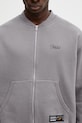 Bavlnená mikina NEIGHBORHOOD PLAIN SWEAT ZIP JACKET LS sivá 252UWNH.CSM06