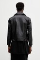 Oblečenie Kožená bunda NEIGHBORHOOD LEATHER RIDERS JACKET 252SZNH.JKM05 čierna
