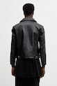 Oblečenie Kožená bunda NEIGHBORHOOD LEATHER RIDERS JACKET 252SZNH.JKM05 čierna