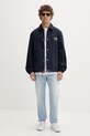 HUGO Blue krótka kurtka męska bawełniana Biyo262D1 50561998 granatowy SS26